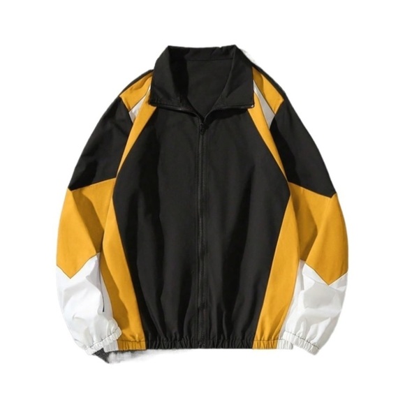 Colorblock Zip-Up Shell Jacket - Picture 1 of 10